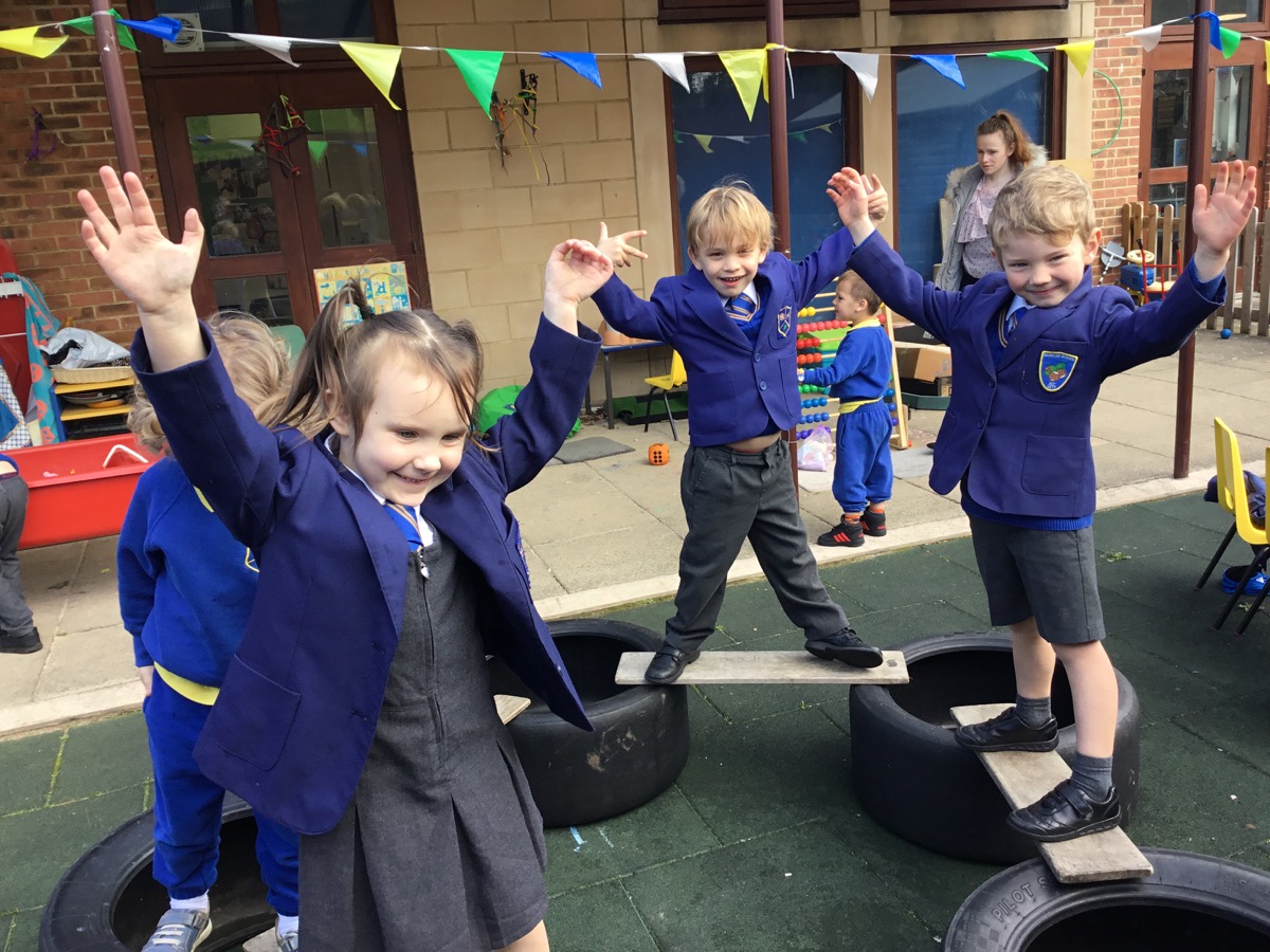 Header image for Class 1 Outdoor Learning – making the most of the sunny weather!